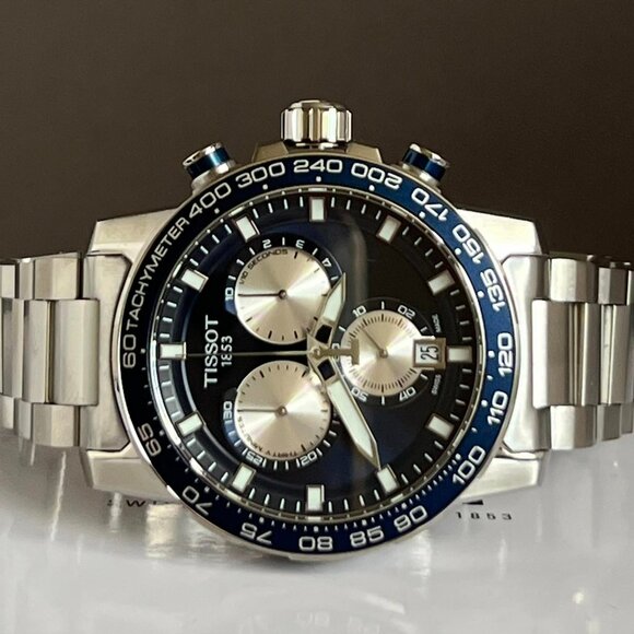 Tissot Men’s Supersport Chronograph Quartz Watch (T125.617.11.041.00) NEW - Picture 8 of 13